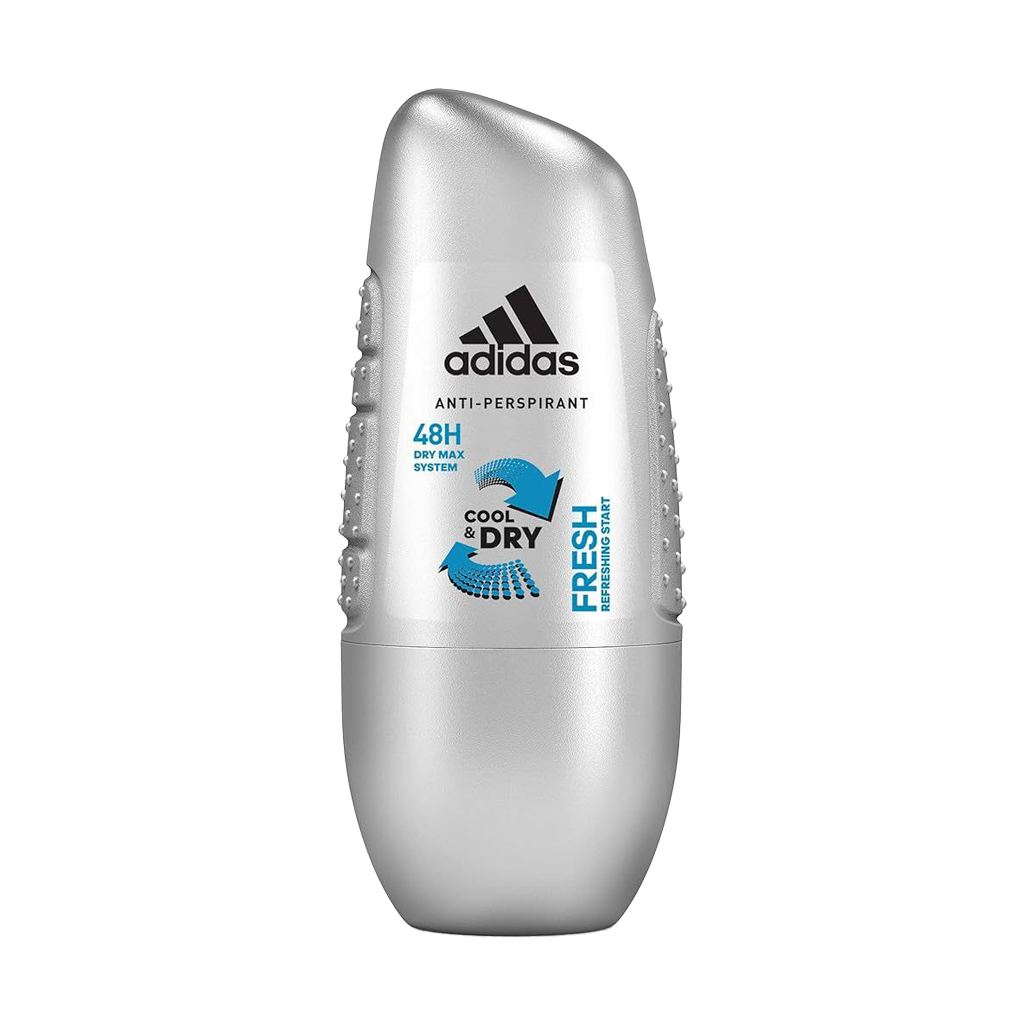 Adidas Fresh Cool & Dry Roll-On Deodorant For Him - 50ml