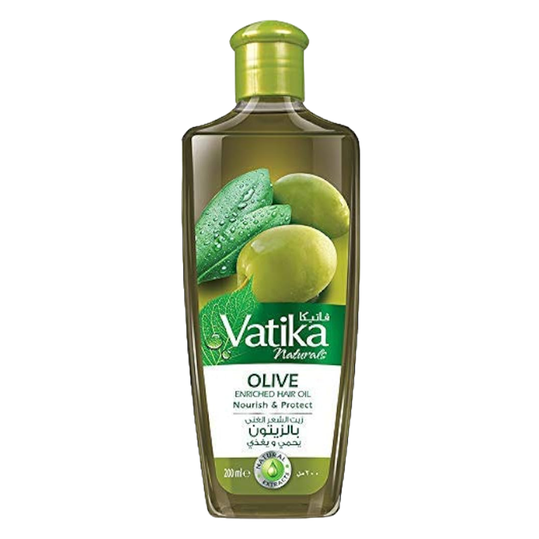 Vatika Olive For Nourish & Protect Hair Oil - 200ml