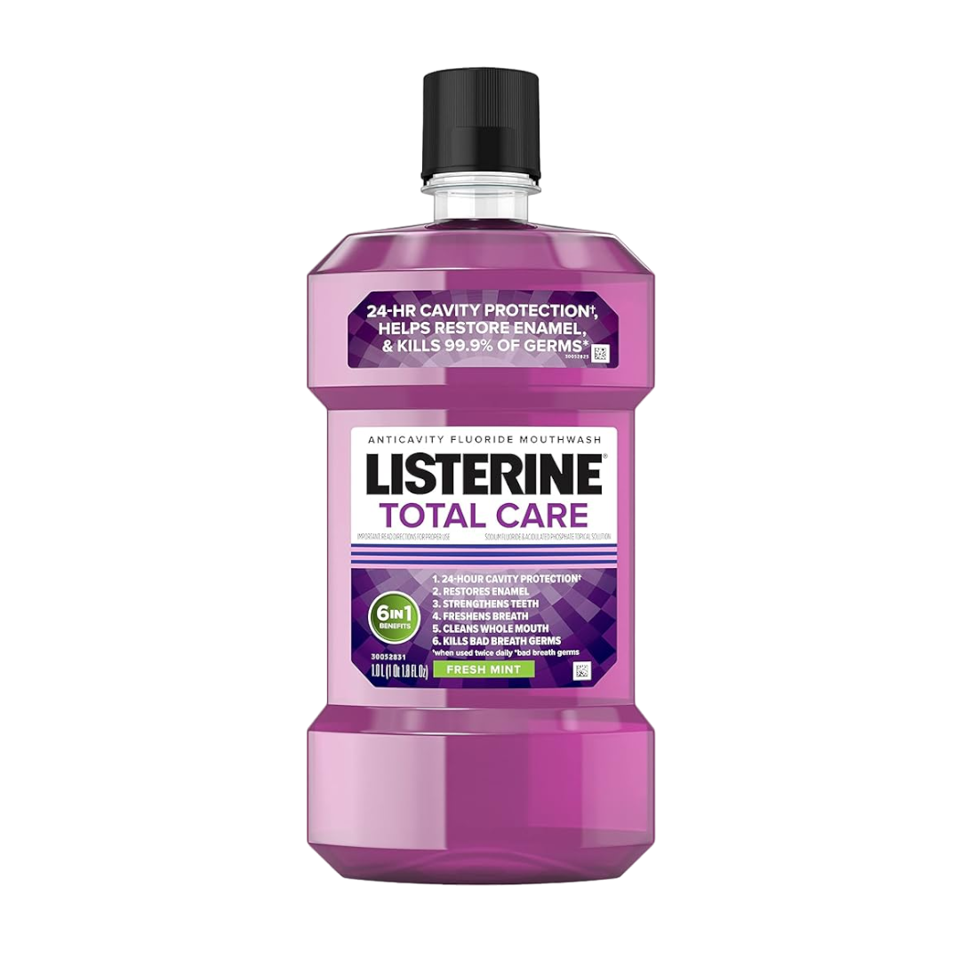 Listerine Total Care Anticavity Fluoride 6in1 Mouthwash - 500ml