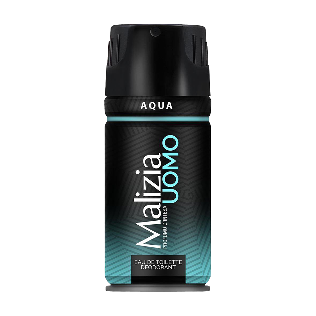 Malizia Uomo Aqua Eau De Toilette Deodorant Pour Homme - 150ml