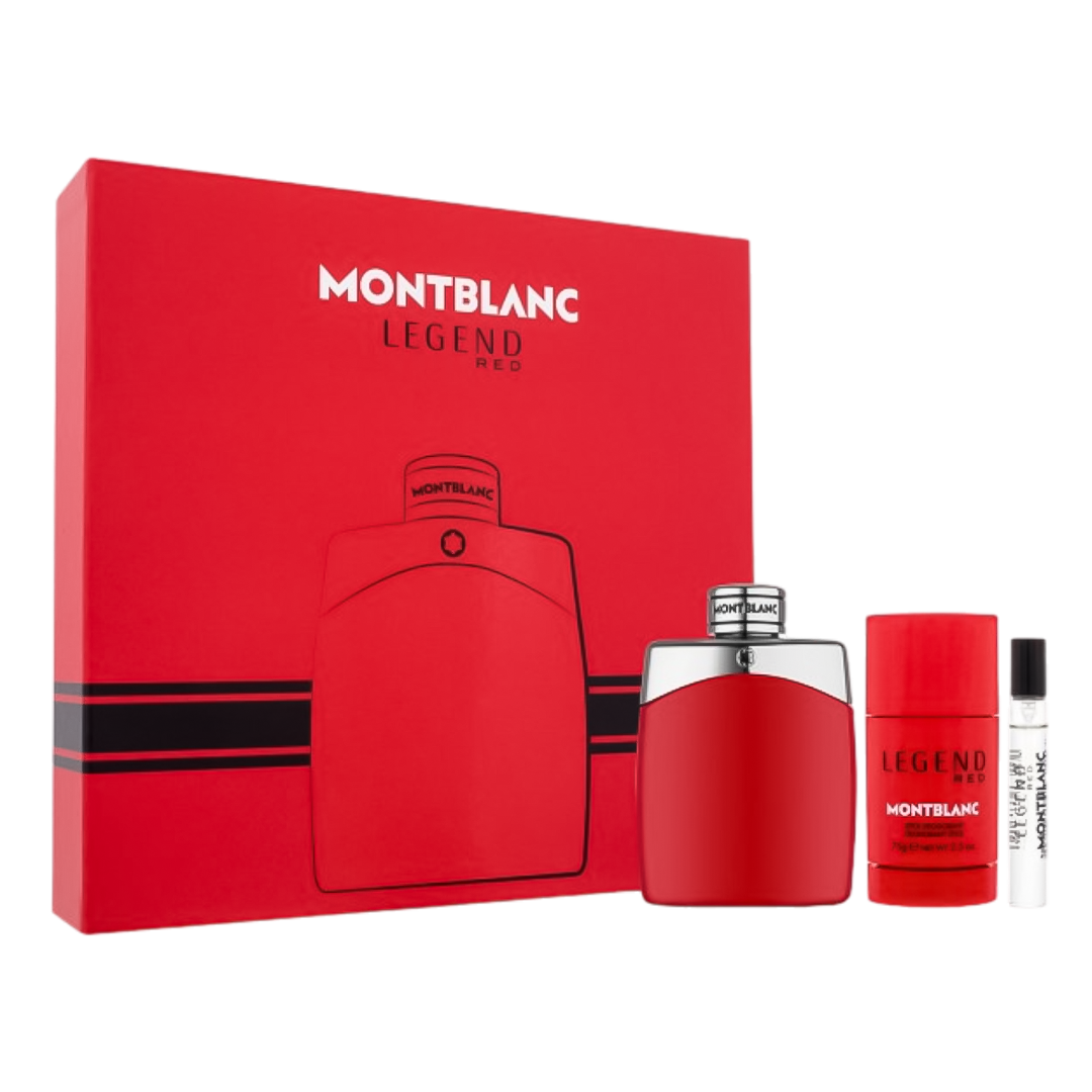 Mont Blanc Legend Red Gift Set Pour Homme - 2 Versions