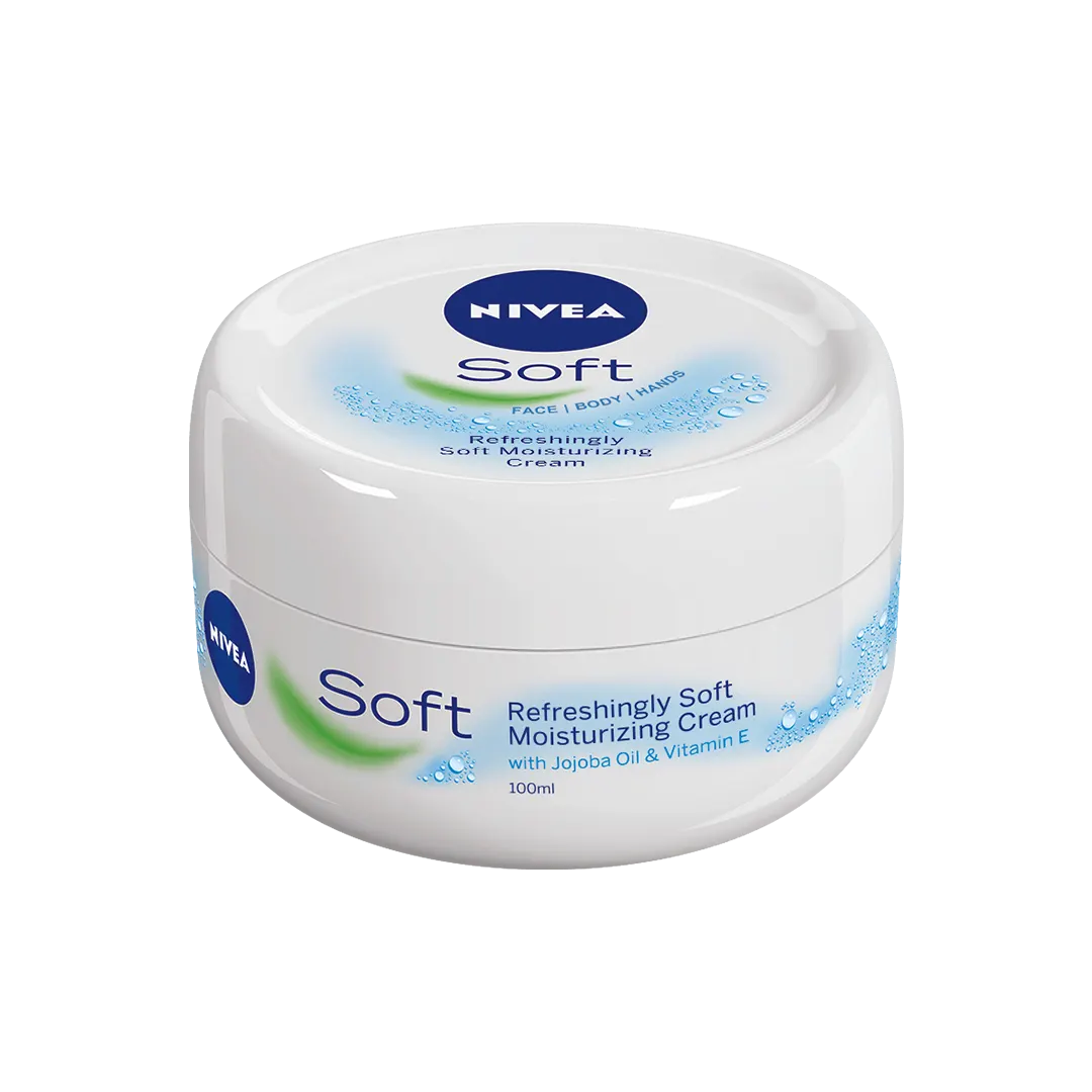 Nivea Soft Refreshingly Soft Moisturizing Cream - 2 Sizes